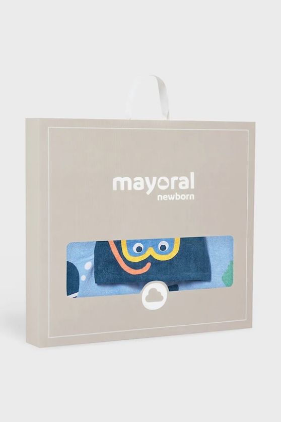 Mayoral 9114 Baby Boy's Hooded Scuba Diver & Sea Towel – Azul