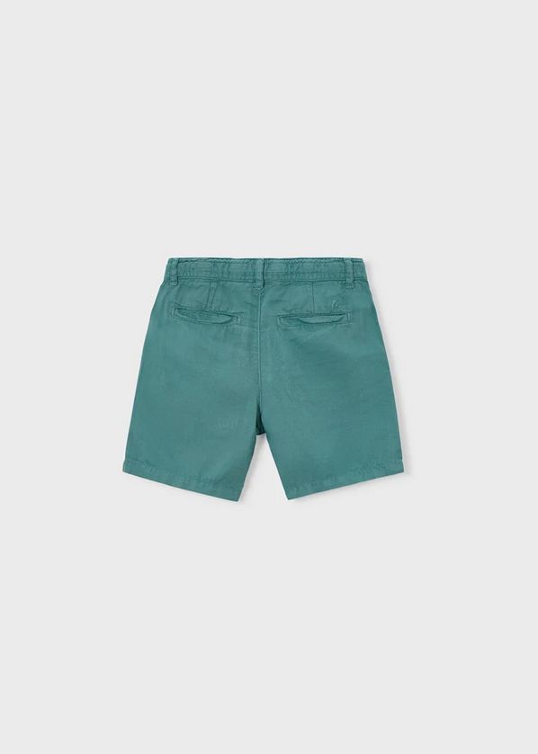 Mayoral 3202 Boy's Junior Linen Bermuda Shorts