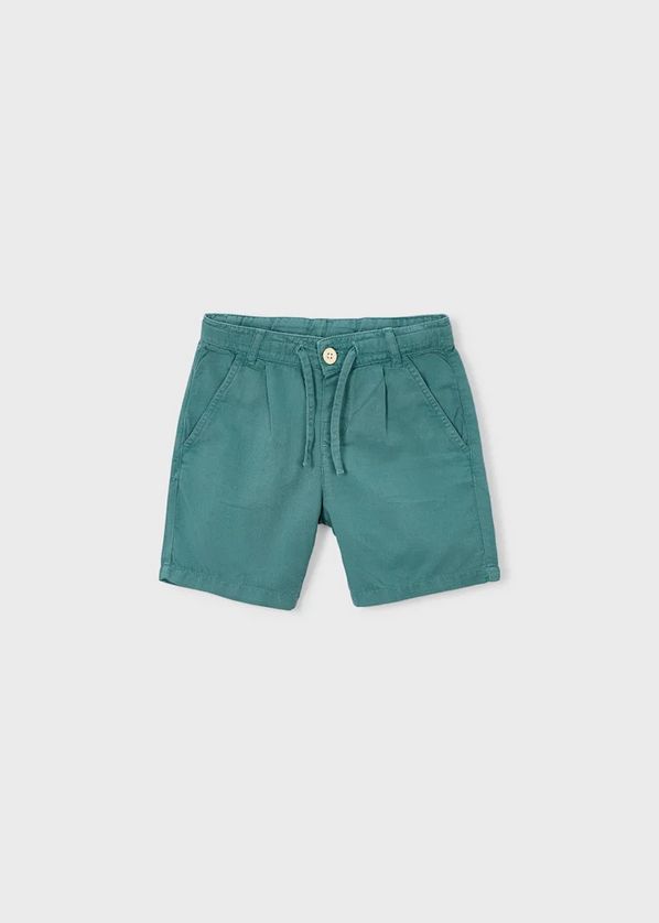 Mayoral 3202 Boy's Junior Linen Bermuda Shorts