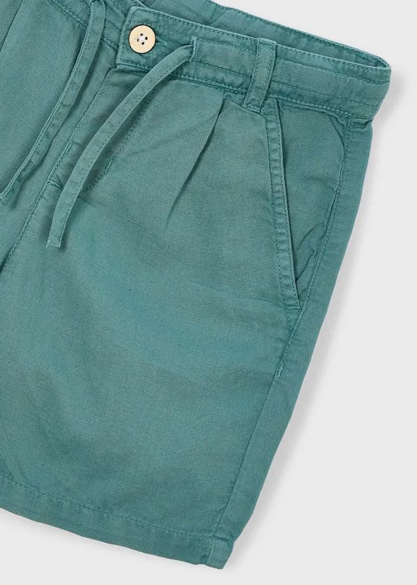 Mayoral 3202 Boy's Youth Linen Bermuda Shorts