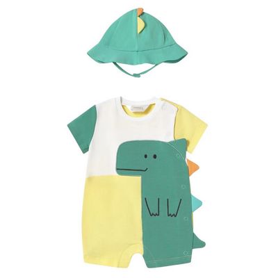 Mayoral 1617 Baby Boy's Sea Creature SS T-Shirt, Swim Shorts & Hat Set 3PC/VELERO