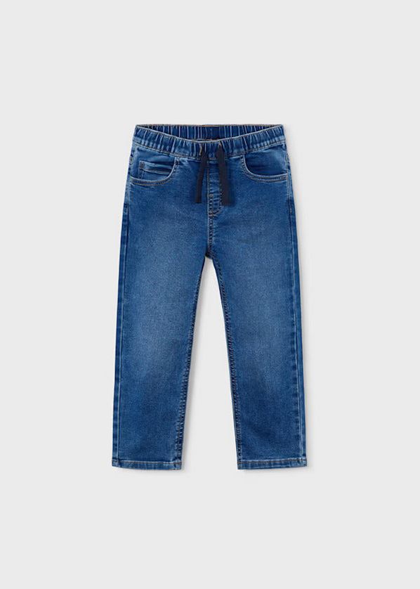 Mayoral 3579 Boy's Youth Denim Jogger w/Drawstrings – Medio