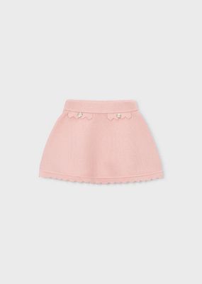 Mayoral 3902 Girl's Youth Scallop Trim Knit Skirt – Blossom