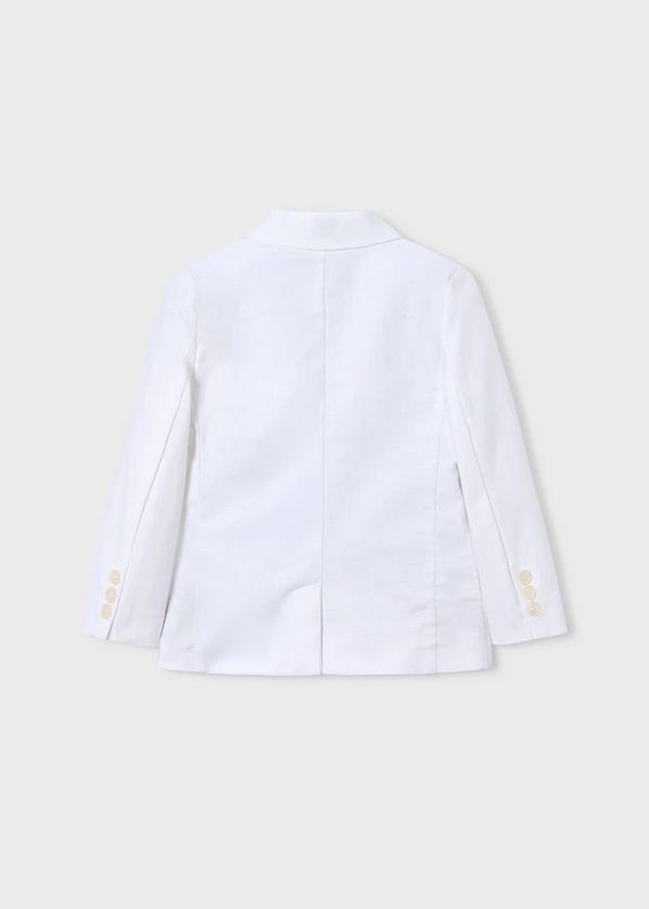 Mayoral 3437 Boy's Junior Linen Blazer