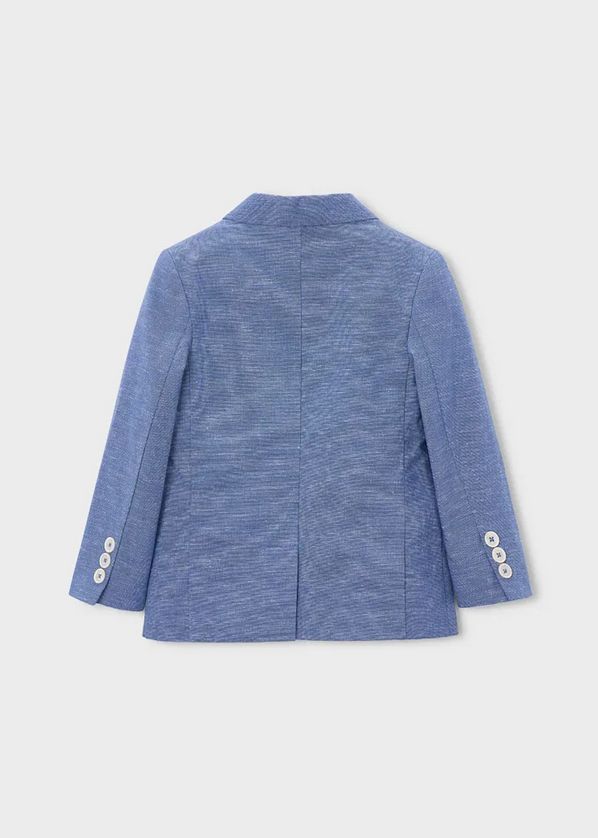 Mayoral 3437 Boy's Junior Linen Blazer