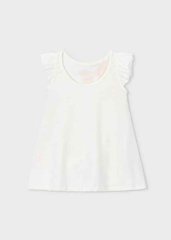 Mayoral 3934 Girl's Junior SL "buon giorno" Dress – Crudo