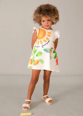 Mayoral 3934 Girl's Junior SL "buon giorno" Dress/CRUDO