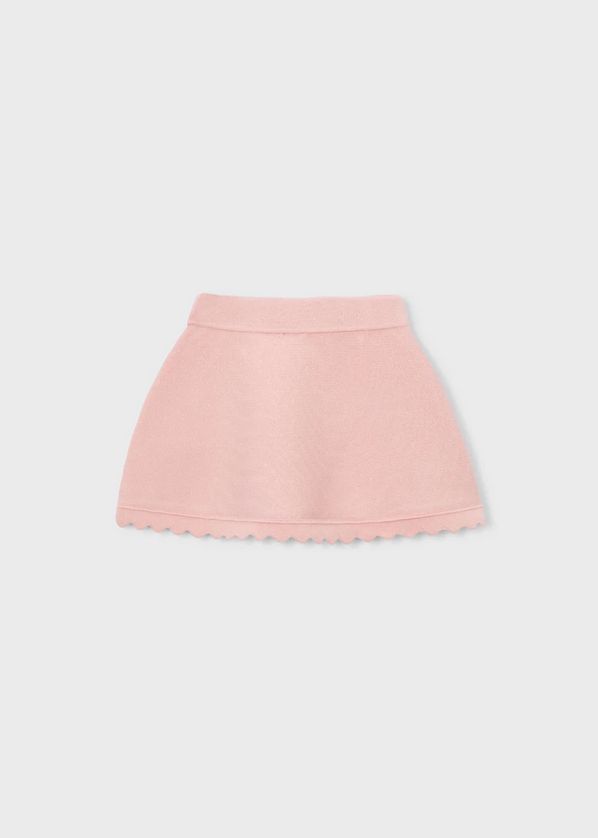 Mayoral 3902 Girl's Junior Scallop Trim Knit Skirt