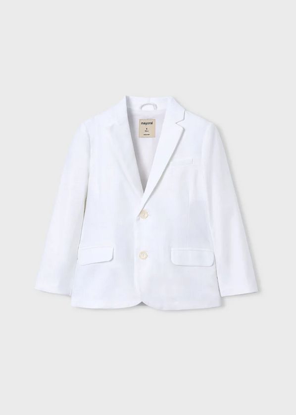 Mayoral 3437 Boy's Youth Linen Blazer