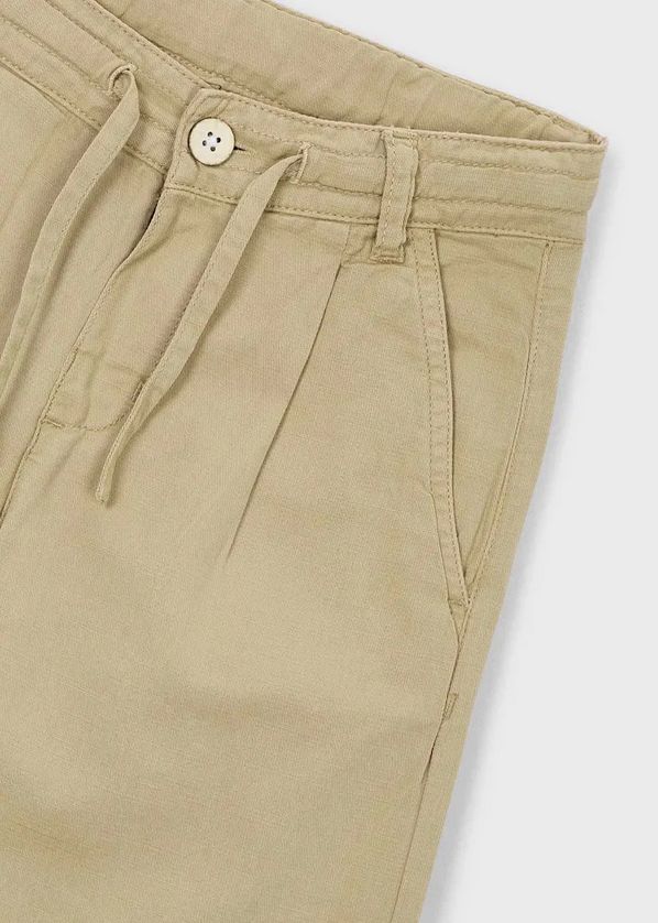 Mayoral 3576 Boy's Youth Linen Pants w/Drawstrings