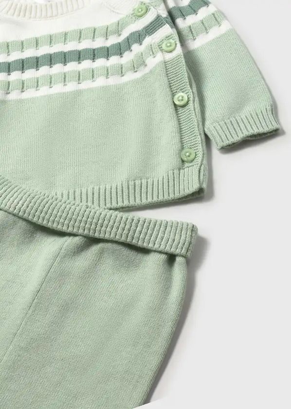 Mayoral 1505 Baby Boy's Long Sleeve Knit Top & Pants Gift Box Set 2PC