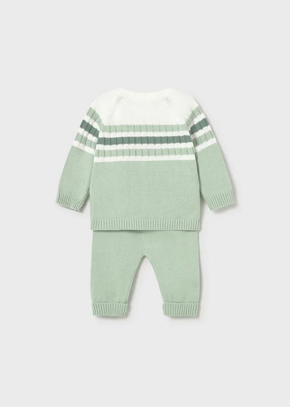 Mayoral 1505 Baby Boy's Long Sleeve Knit Top & Pants Gift Box Set 2PC
