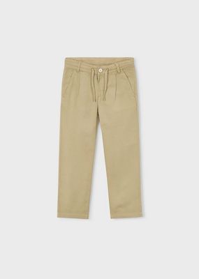 Mayoral 3576 Boy's Junior Linen Pants w/Drawstrings