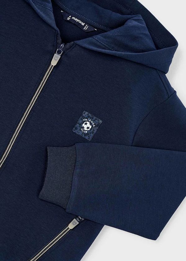 Mayoral 3442 Boy's Youth "Friends Club" Hooded Sweatshirt