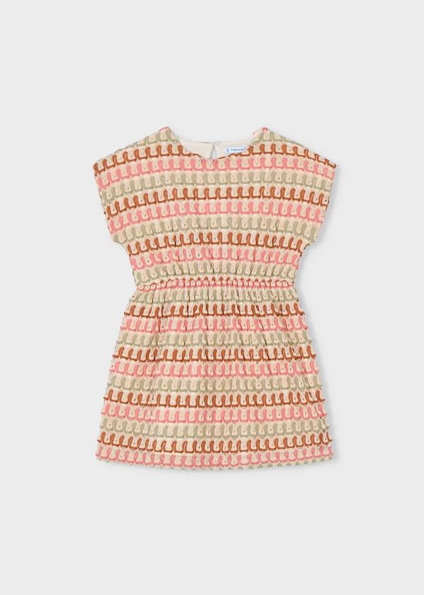 Mayoral 3930 Girl's Junior Short Sleeve Knit Dress