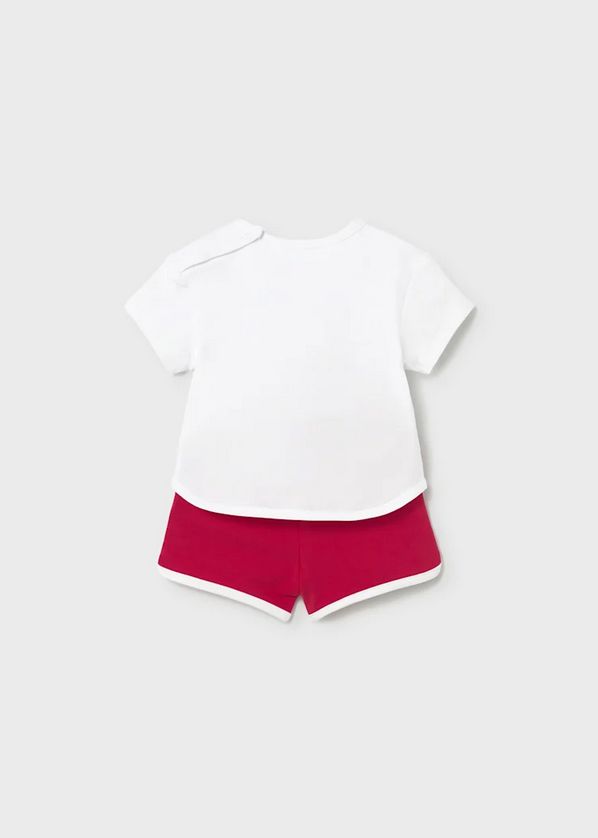 Mayoral 1627 Baby Boy's Short Sleeve Dog T-Shirt & Short Set 2PC