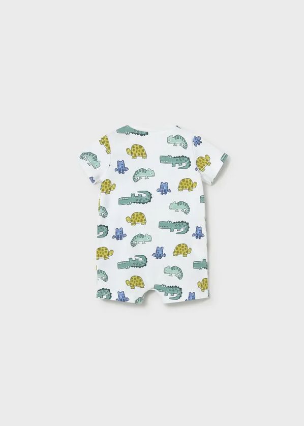 Mayoral 1724 Baby Boy's Short Sleeve Onesie