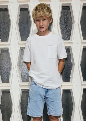 Nukutavake 6030 Boy's SS Front Pocket T-Shirt/