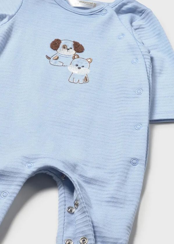 Mayoral 1720 Baby Boys' Footsie-Dog Print