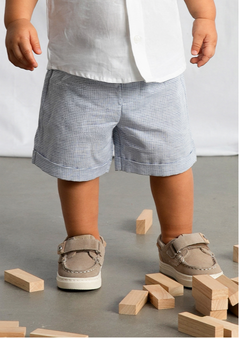 Mayoral 1225 Baby Boy's Shirt & Bermuda Short Set