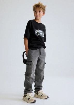 Nukutavake 6033 Boys's SS Soccer T-Shirt/