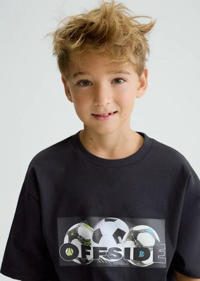 Nukutavake 6033 Boys's SS Soccer T-Shirt/