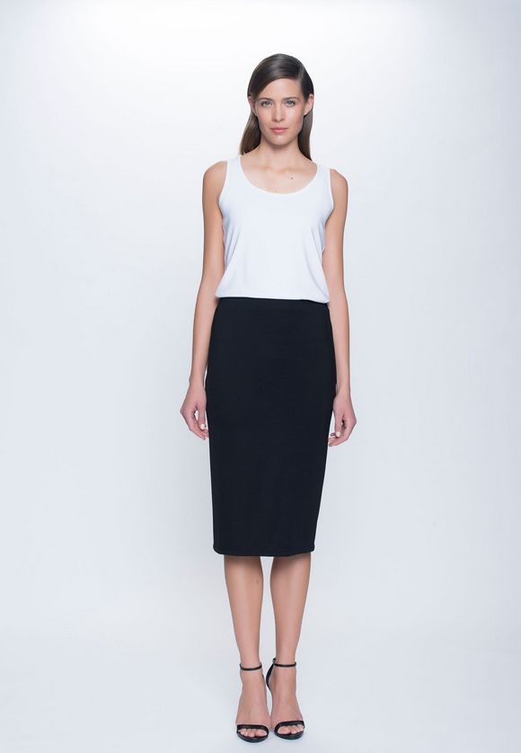 Picadilly 1G879 Women's Pull On Stretch Pencil Skirt