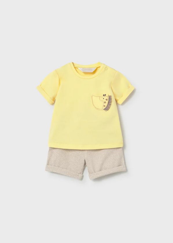 Mayoral 1652 Baby Boy's T-Shirt & Short Set