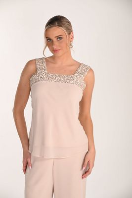  Frank Lyman 268188 Women's Woven Top/