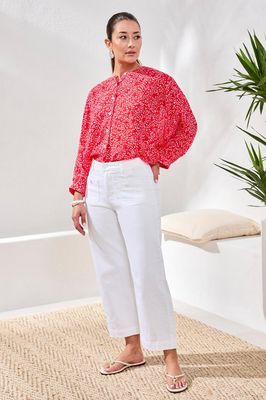 Tribal 6148O-5019 Women's SOPHIA Cropped Palazzo Jeans/