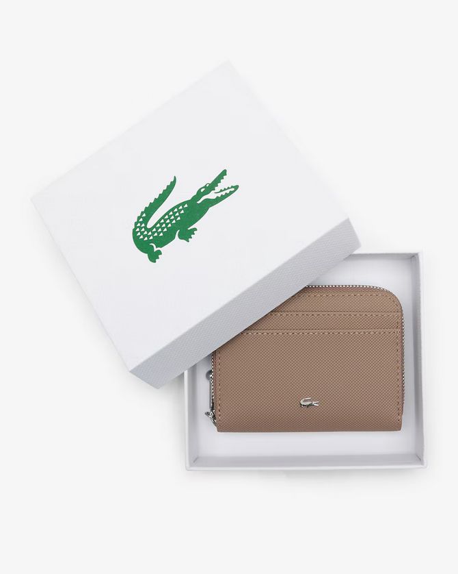 Lacoste NF4764DZ Women’s XS Coin Zip Wallet