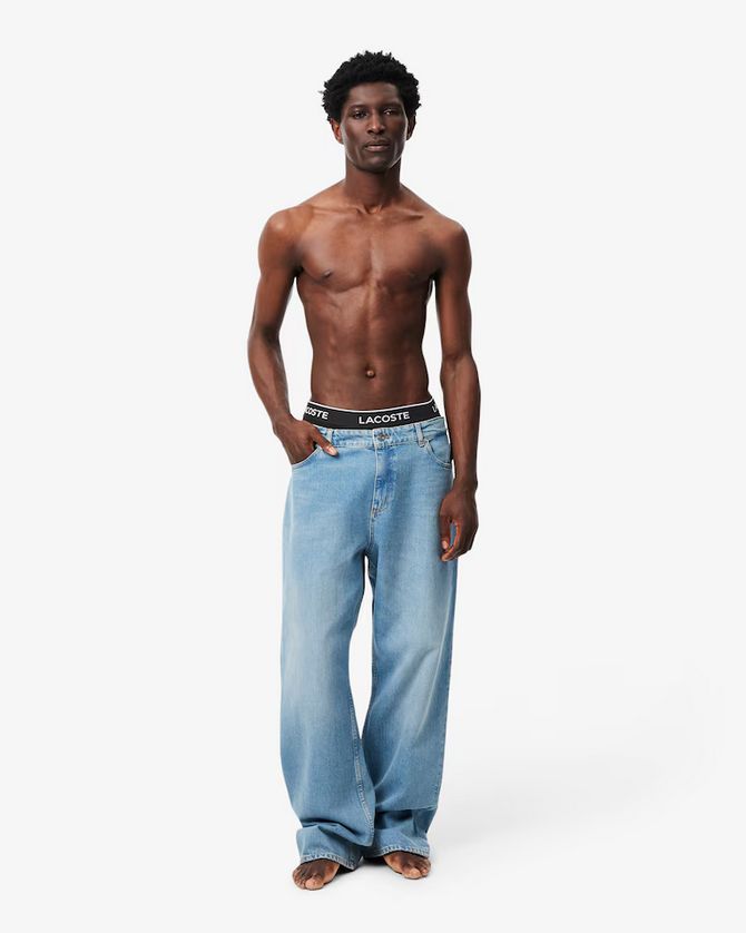 Lacoste 5H1300-51 Men’s 3PC Set Cotton Stretch Trunks