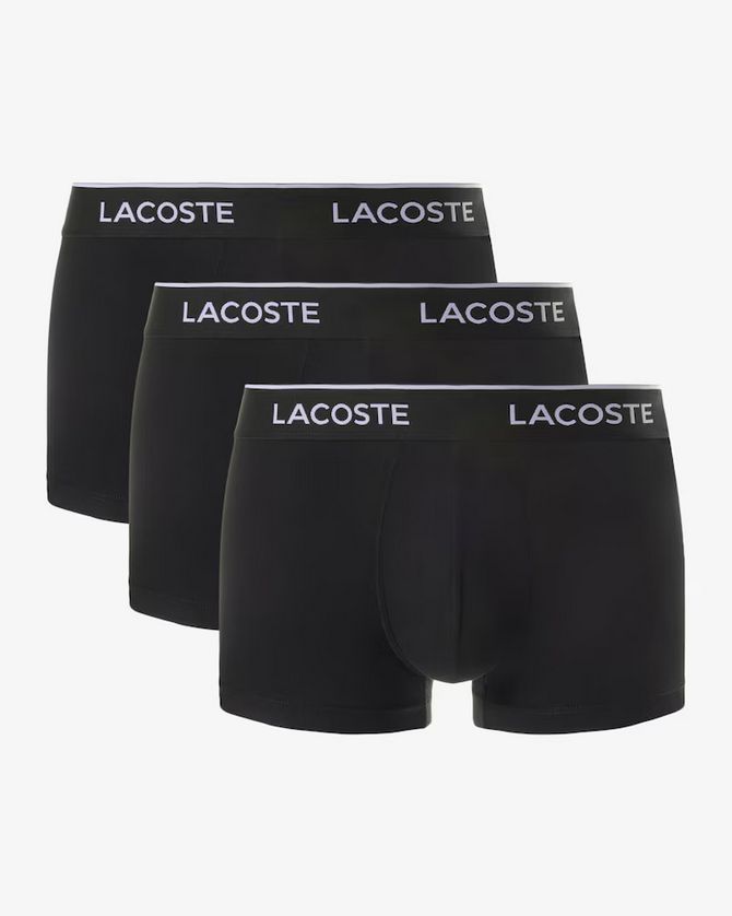 Lacoste 5H1300-51 Men’s 3PC Set Cotton Stretch Trunks