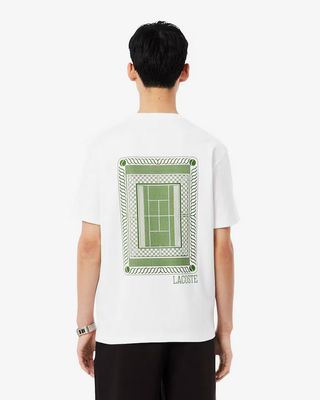 Lacoste TH1750 52 Men’s SS Printed T-Shirt/