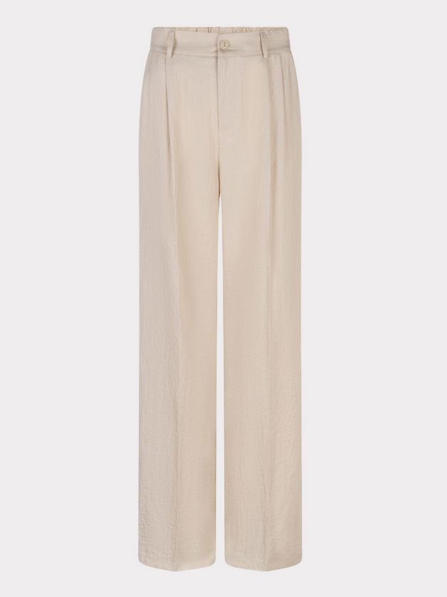 Esqualo SP2610040 Women's Straight Leg Flowy Pants – Light Sand