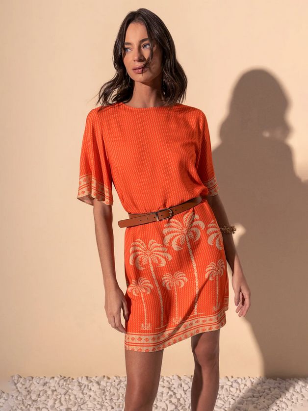 Lez a Lez 5369E Women's Short Sleeve Shirt Dress
