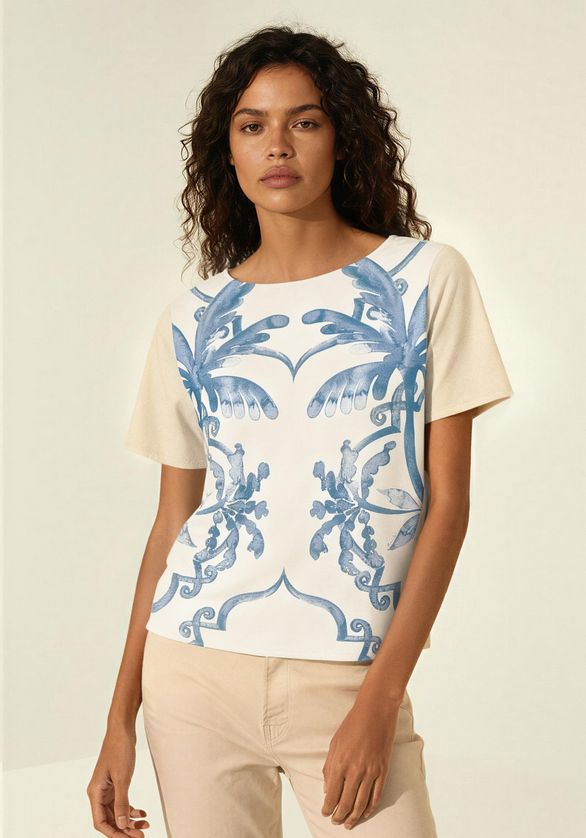 Lez a Lez 5033E Women's Short Sleeve Pattern T-Shirt