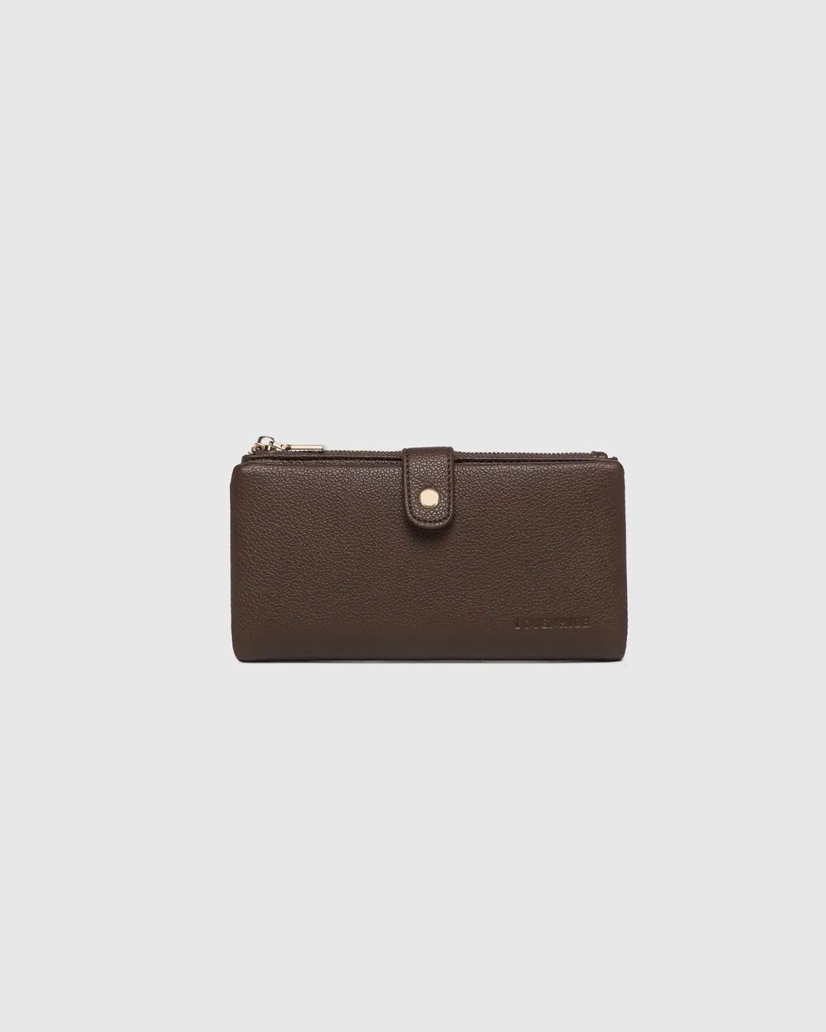 Louenhide 4734 Stella Large Wallet/, Color: CHOCOLATE
