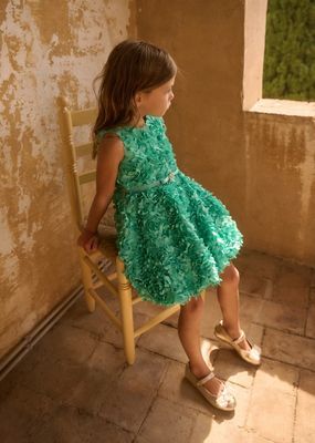 Abel & Lula 5038  Puffed  Dress/ 