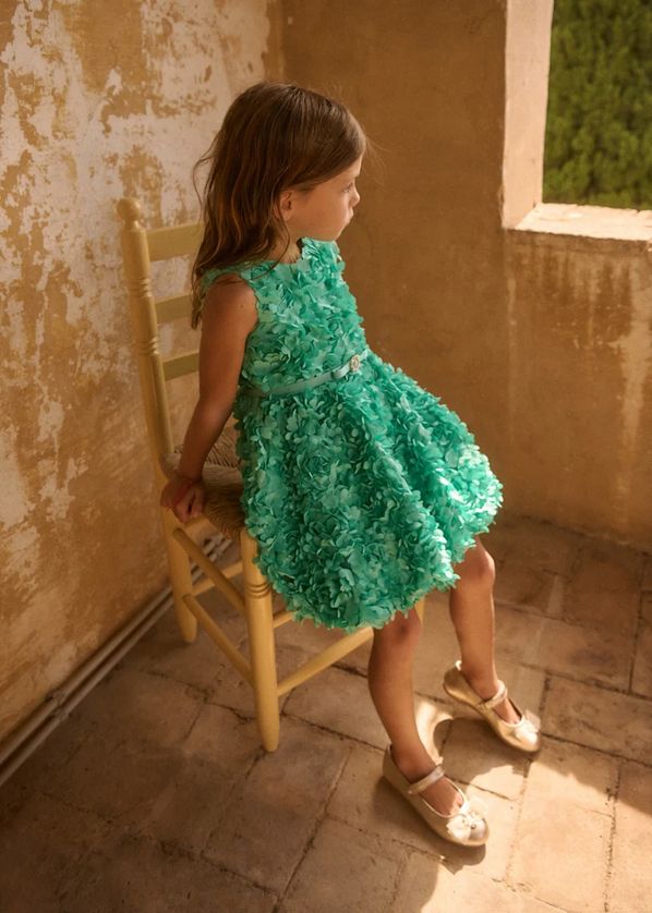 Abel & Lula 5038 Puffed Dress