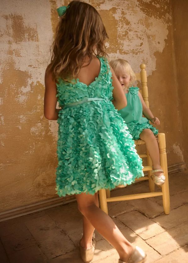 Abel & Lula 5038 Puffed Dress