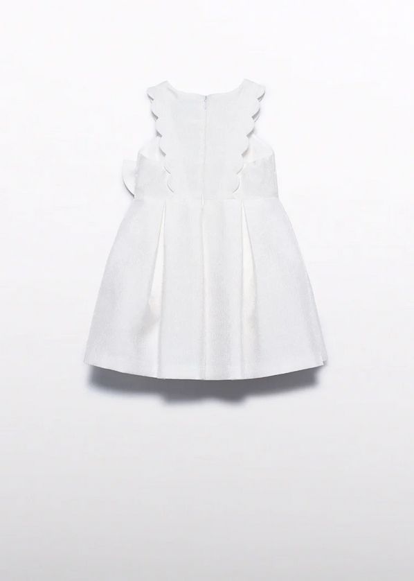 Abel & Lula 5053 Girl's SLV Shimmer Bow Dress