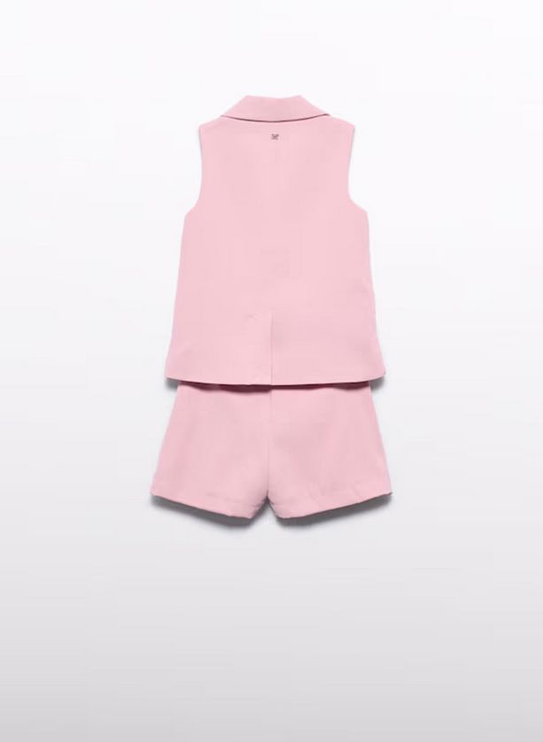 Abel & Lula 5287 Girl's 2PC Formal Bermuda Suit Set
