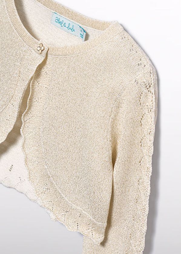 Abel & Lula 5304 Girl's Shimmer Bolero