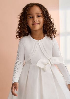 Abel & Lula 5304 Girl's Shimmer Bolero/