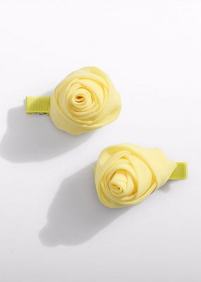  Abel &amp; Lula 5469 Girl's OS Floral Hair Clip Set/