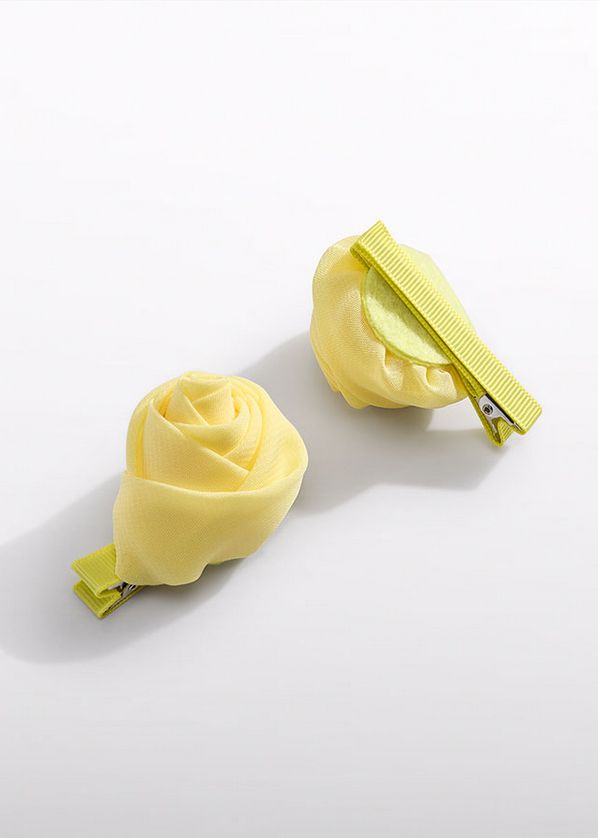 Abel & Lula 5469 Girl's OS Floral Hair Clip Set