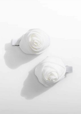  Abel & Lula 5469 Girl's OS Floral Hair Clip Set/