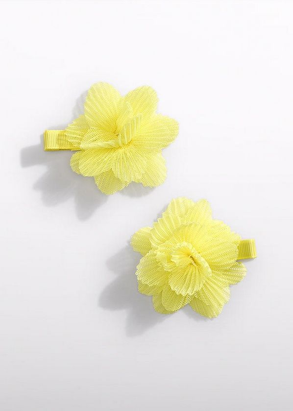 Abel & Lula 5467 Girl's OS Floral Hair Clip Set