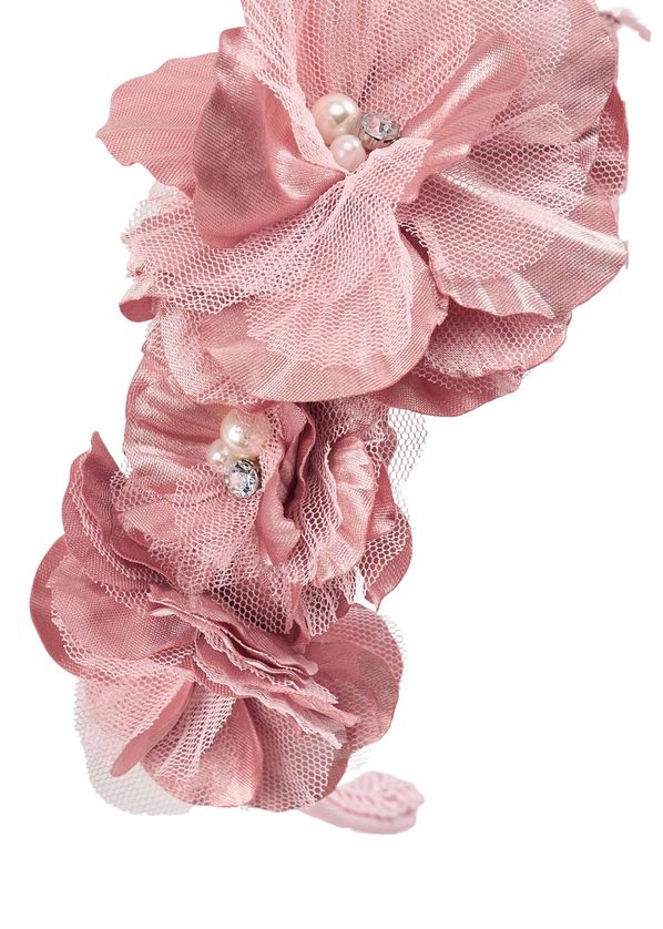 Abel & Lula 5474 Girl's Floral Shell Headband